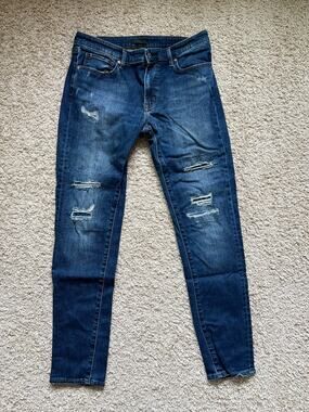 Uniqlo ripped jeans